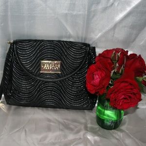 VERSACE Parfums Black Wrislet clutch bag(NEW)